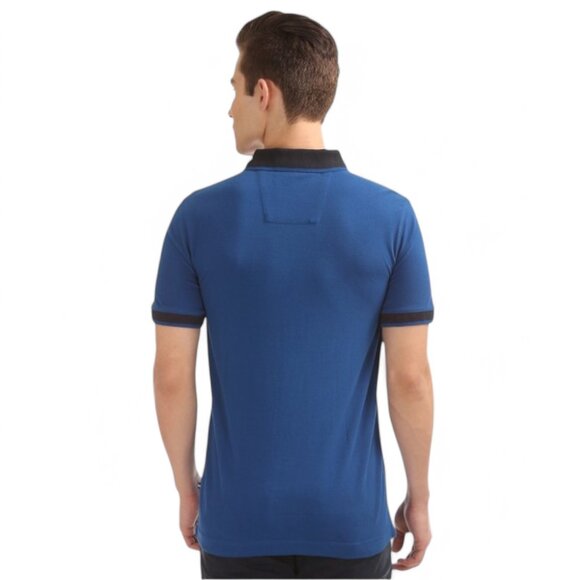 Nautica Men's Royal Blue Polo Shirt – Classic Nautical Style, NWT, Size M - Picture 4 of 11